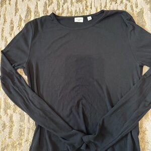 Aritzia Classic Black Long Sleeve Tee